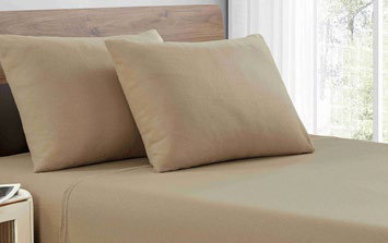 Sábanas Polar Lisas Beige